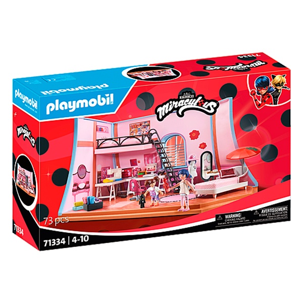Playmobil 71334 Miraculous Loft de Marinette - Imagen 1