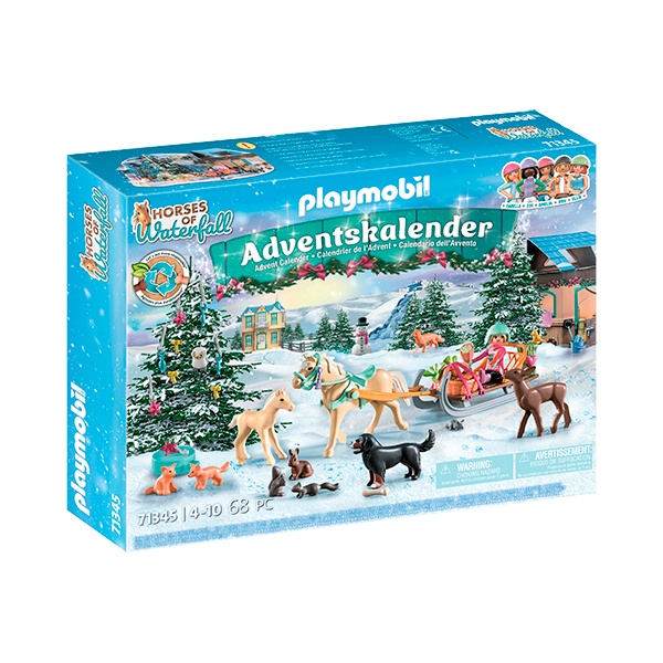 Playmobil Christmas 71345 - Calendário do Advento do Passeio de Trenó - Imagem 1