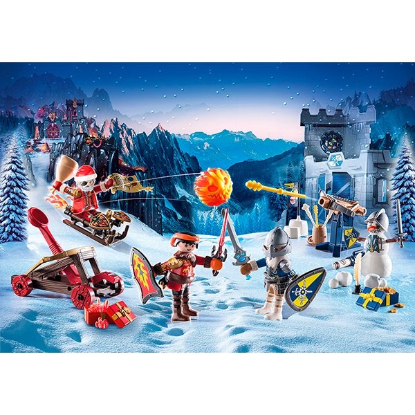 Playmobil Novelmore 71346 - Calendario de Adviento Novelmore - Batalla en la nieve - Imatge 3