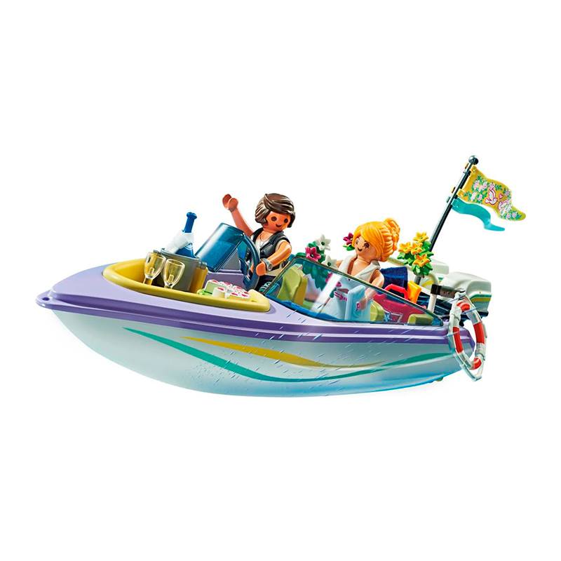 Playmobil 71366 - Paseo Lancha en la Luna de Miel - Imagen 1