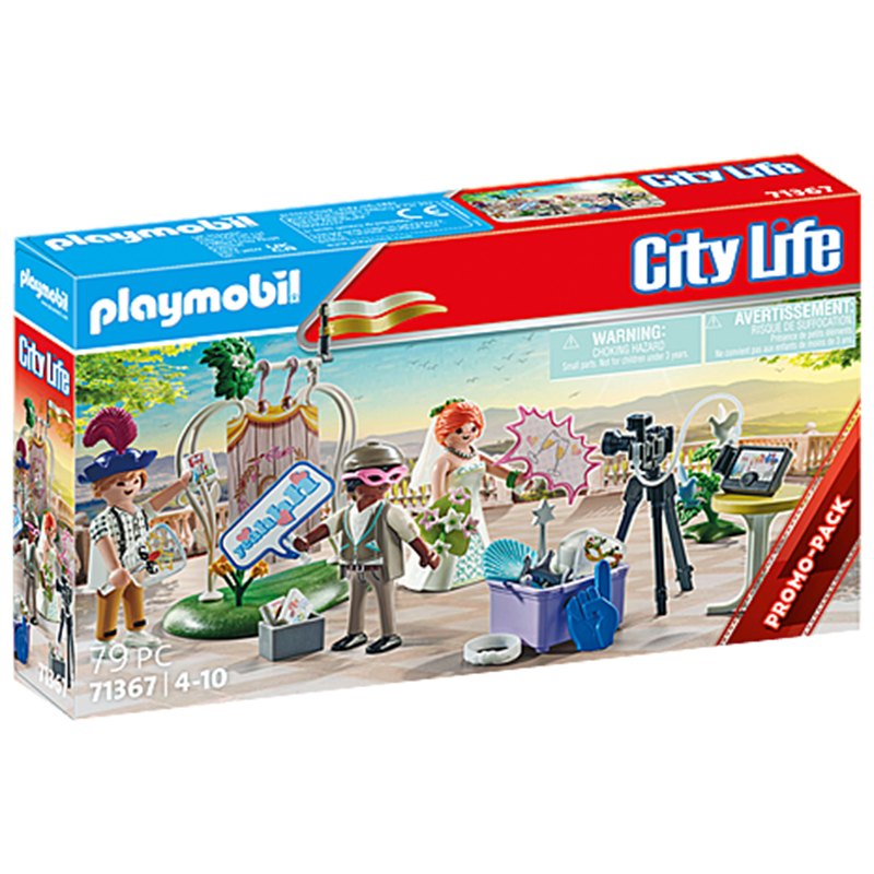 Playmobil City Life 71367 - Photocall Casamento