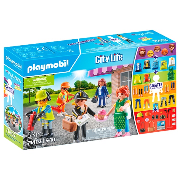 Playmobil My Figures Vida a Ciutat - Imatge 1