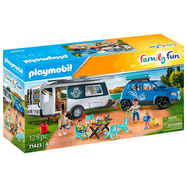 Playmobil Caravana amb Cotxe - Imatge 1