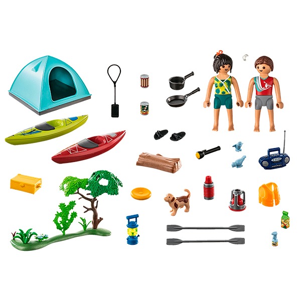 Playmobil Family Fun 71425 - Acampar com fogueira - Imagem 2