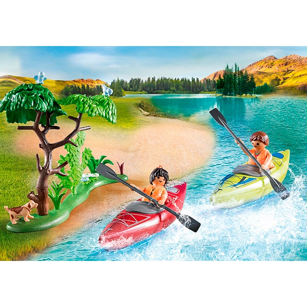 Playmobil Family Fun 71425 - Camping con hoguera - Imagen 3