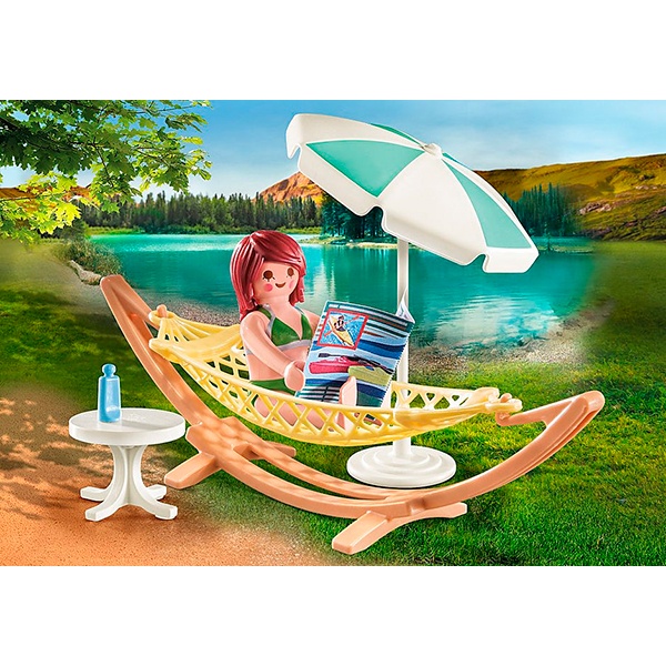 Playmobil Family Fun 71428 - Espreguiçadeira de praia - Imagem 2