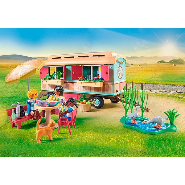 71441 Playmobil Country - Café tren con huerto - Imatge 1
