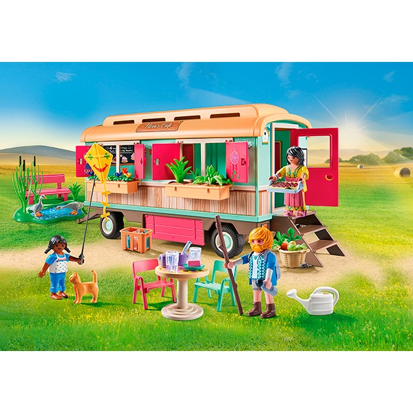 71441 Playmobil Country - Café tren con huerto - Imatge 3