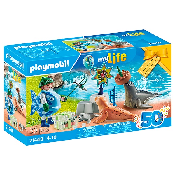 71448 Playmobil My Life - Cuidador con animales - Imagen 1