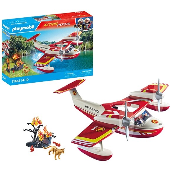 71463 Playmobil Action Heroes Hidroavión de bomberos - Imatge 5