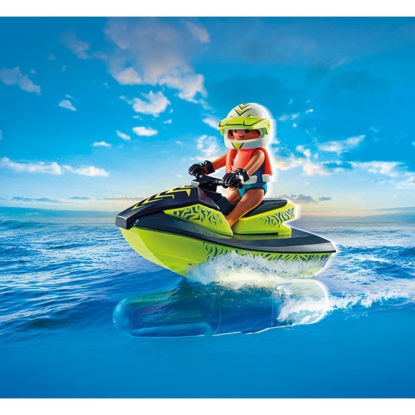 71464 Playmobil Action Heroes Bote de bomberos con moto acuática - Imatge 3