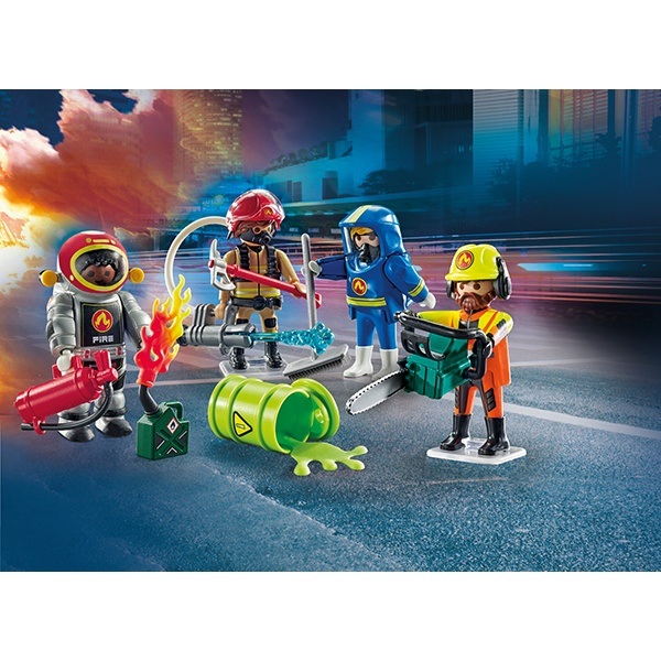 71468 Playmobil Action Heroes My Figures: bomberos - Imagen 2