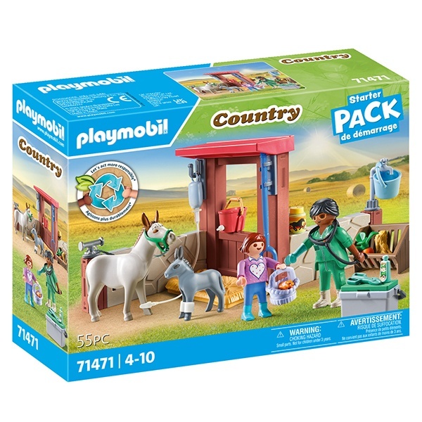 71471 Playmobil Country Veterinaria de granja - Imagen 1