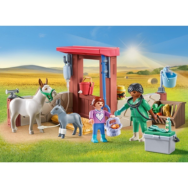 71471 Playmobil Country Veterinaria de granja - Imatge 1