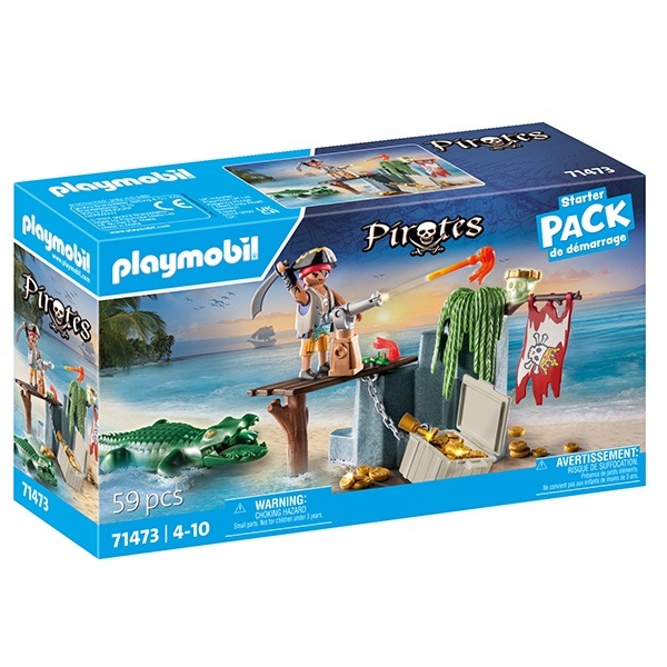 71473 Playmobil Pirates Pirata com jacaré - Imagem 1