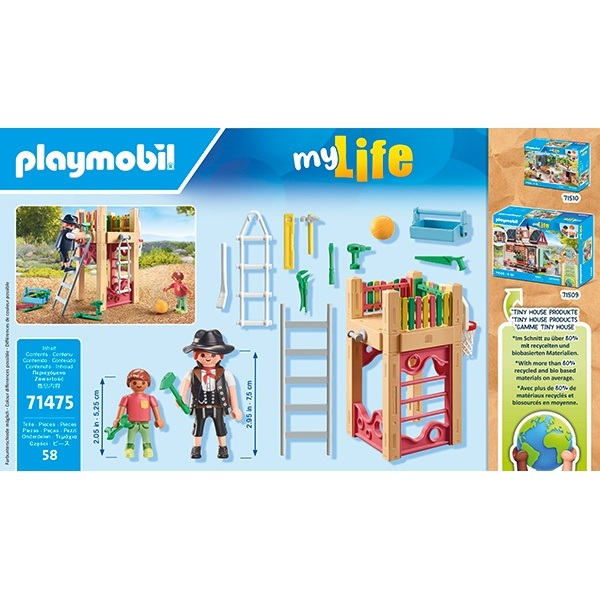 71475 Playmobil My Life Carpinteira com torre de jogos - Imagem 3
