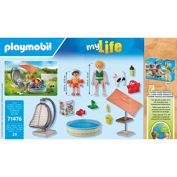 71476 Playmobil My Life Diversión en el jardín - Imagen 1