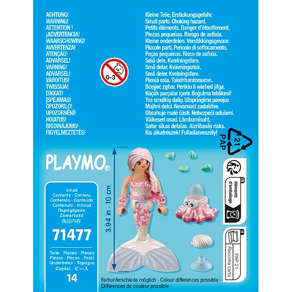 71477 Playmobil Special Plus Sirena con pulpo - Imagen 1