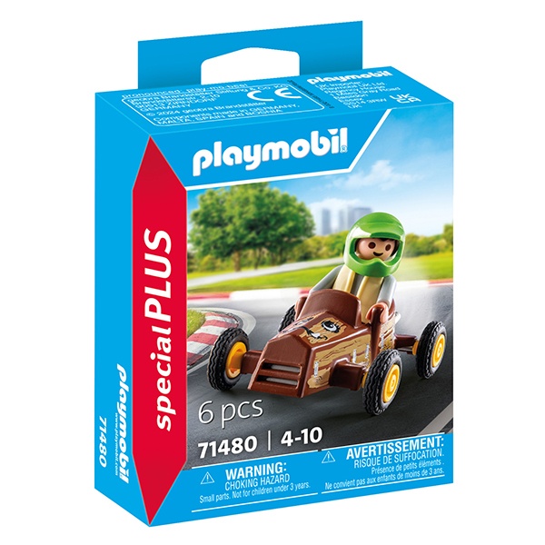 71480 Playmobil Special Plus Menino com kart - Imagem 1