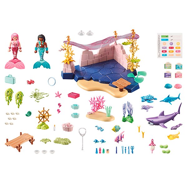 Playmobil 71502 Princess Magic Sirena Cuidado de Animales - Imatge 1