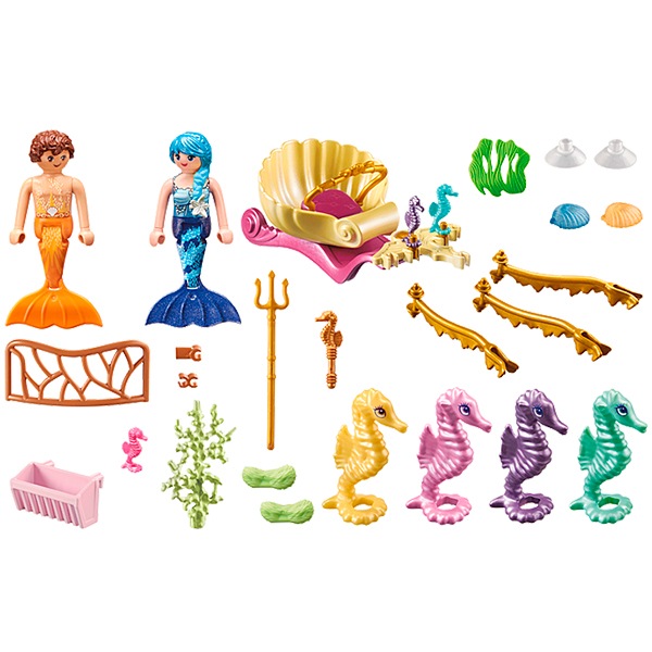 Playmobil 71500 Princess Magic Sirenas con Caballitos de Mar - Imatge 1