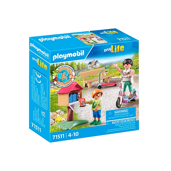 Playmobil 71511 My Life Troca de livros - Imagem 1