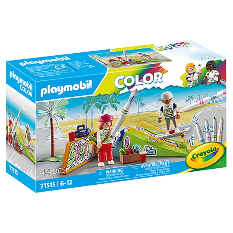 Playmobil Color 71515 - Skatepark
