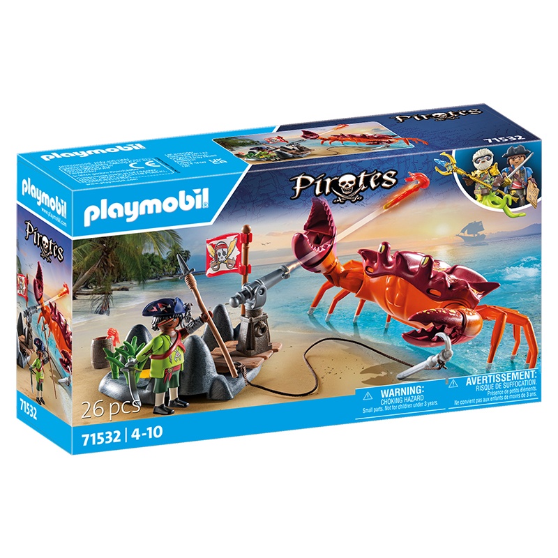 Playmobil Baralla amb Cranc Gegant - Imatge 1