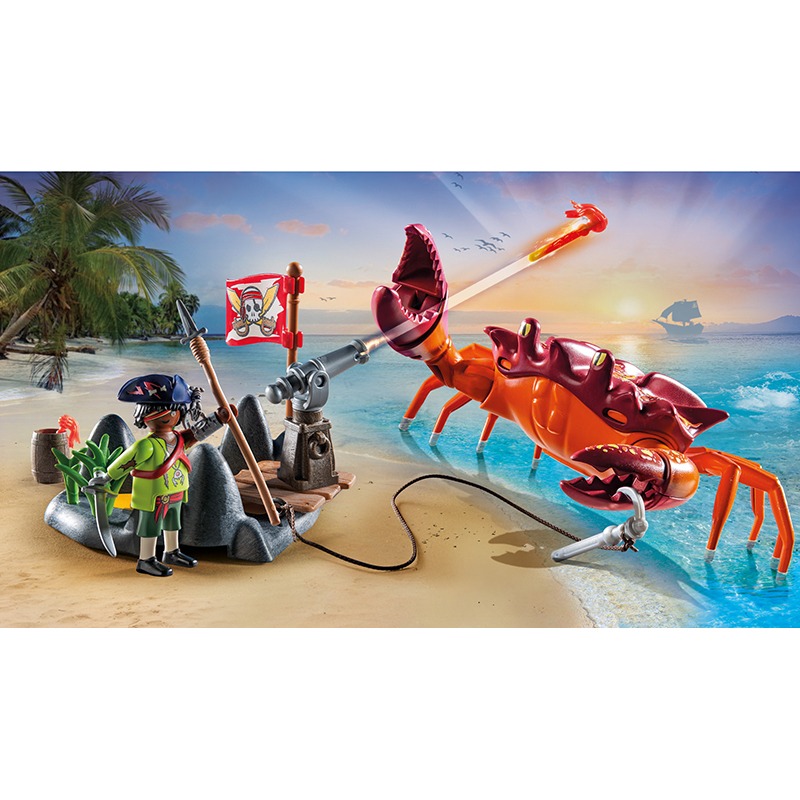 Playmobil 71532 Pirates - Batalla Con El Cangrejo Gigante - Imatge 4