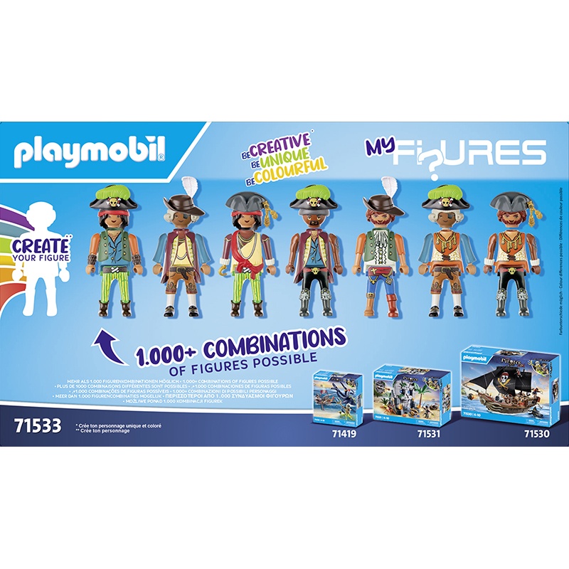 Playmobil 71533 Pirates - My Figures: Piratas - Imatge 2