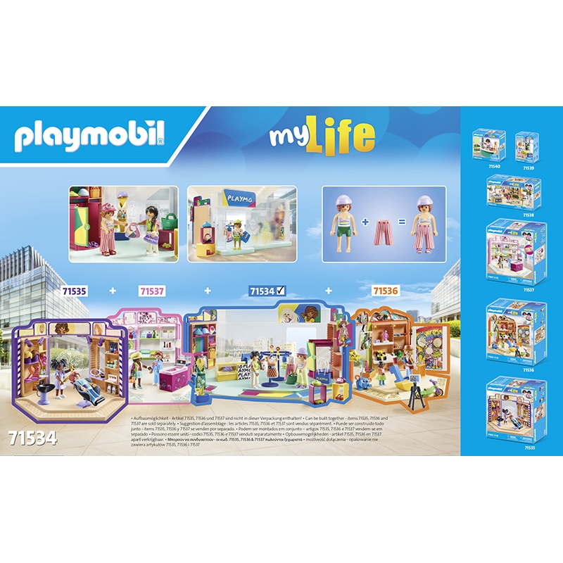 Playmobil 71534 My Life - Tienda De Moda - Imagen 1