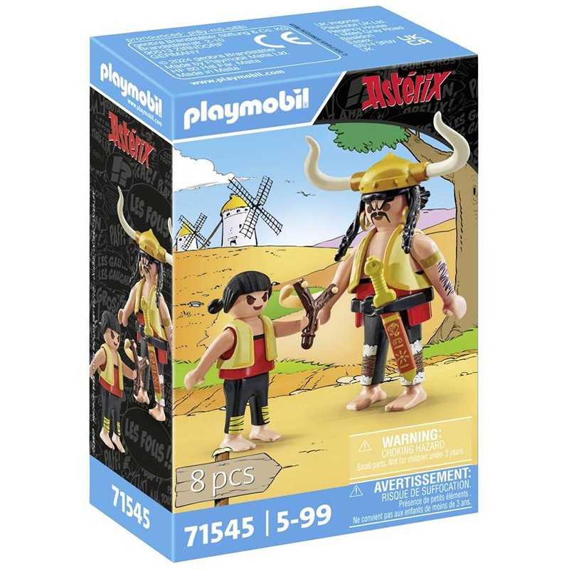 Playmobil 71545 Astérix - Asterix: Sopalajo De Arriérez Y Torrezno Y Pepe - Imagem 1