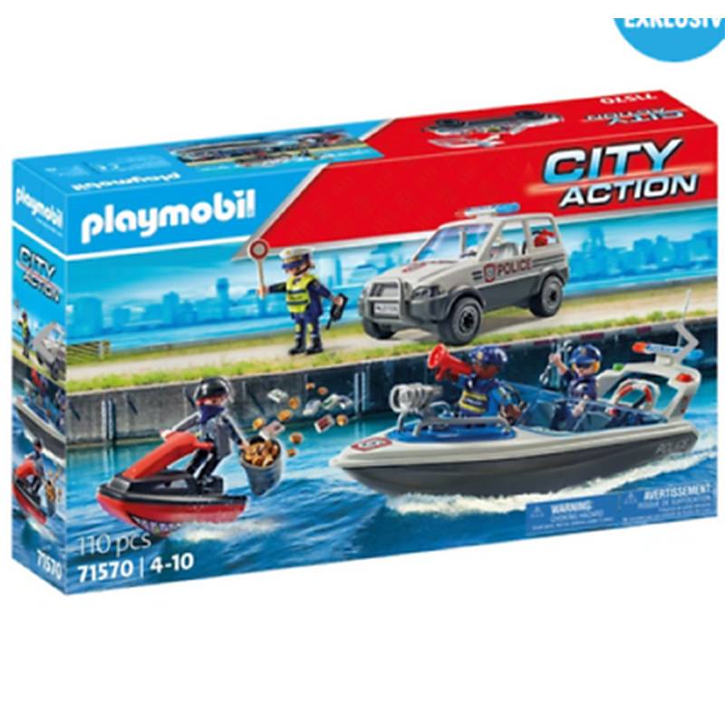Playmobil City Action 71570 - Persecución Policial en el Agua