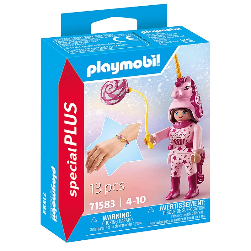 Playmobil Special Plus 71583 - Mulher vestida de unicórnio