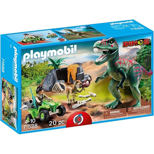 Tiranosaurus Rex i Explorador Playmobil - Imatge 1