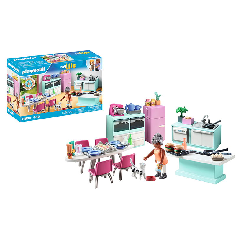 Playmobil My Life 71608 - Cocina - Imagen 1