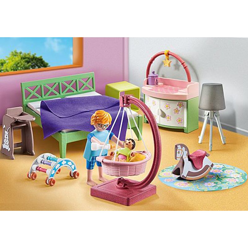 Playmobil My Life 71609 - Dormitorio con zona de juegos bebé - Imagen 1