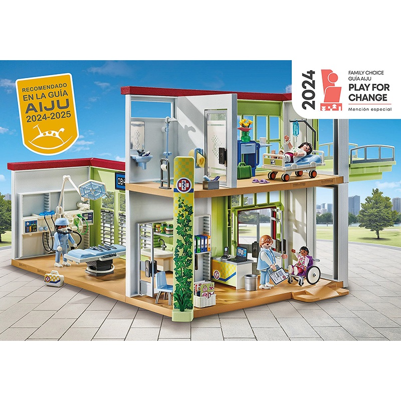 Playmobil Action 71615 - Hospital moderno - Imagen 1