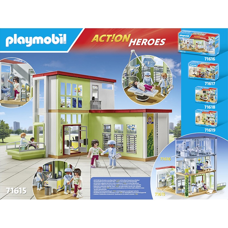 Playmobil Action 71615 - Hospital moderno - Imagen 2