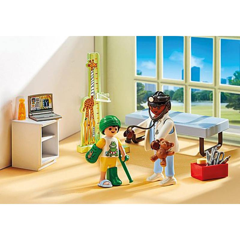 Playmobil My Life 71619 - Pediatra con osito de peluche - Imagen 1