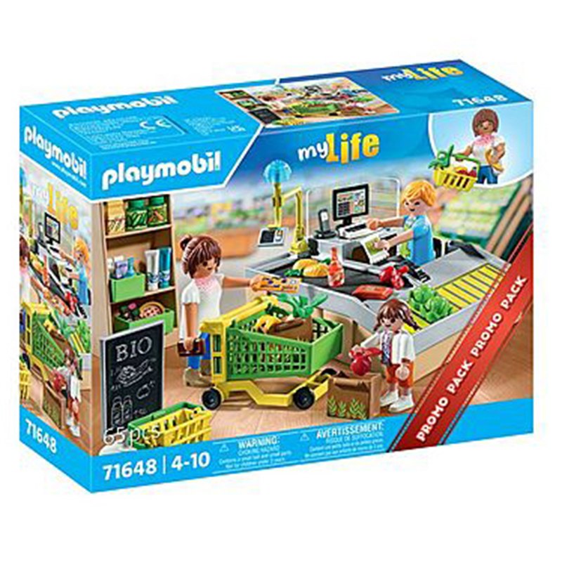 Playmobil My Life 71648 - Supermercado ecológico