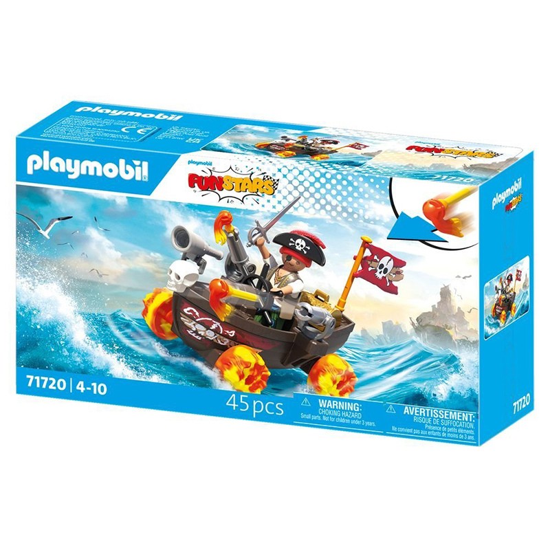Playmobil Pirates 71720 - Racing Barco Pirata