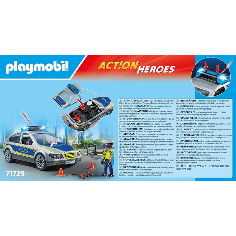 Playmobil Action 71729 - Coche patrulla - Imagen 4