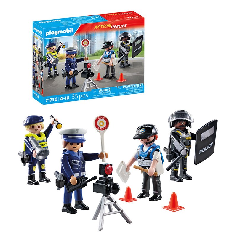 Playmobil Sports&Action 71730 - Set de figuras de policía - Imagen 1