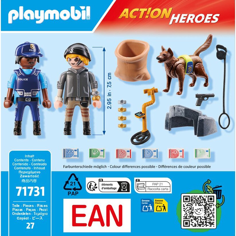 Playmobil City Life 71731 - Búsqueda policial - Imagen 2