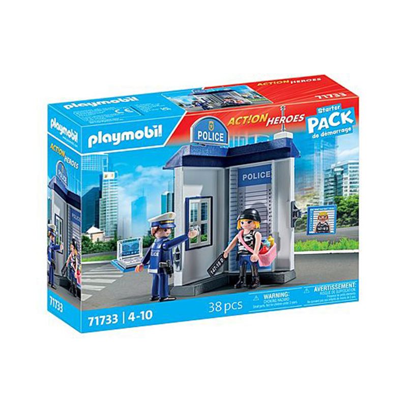 Playmobil Action Heroes 71733 - Starter Pack Sala de policía