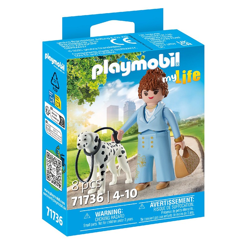 Playmobil My Life 71736 - Manager con Dálmata