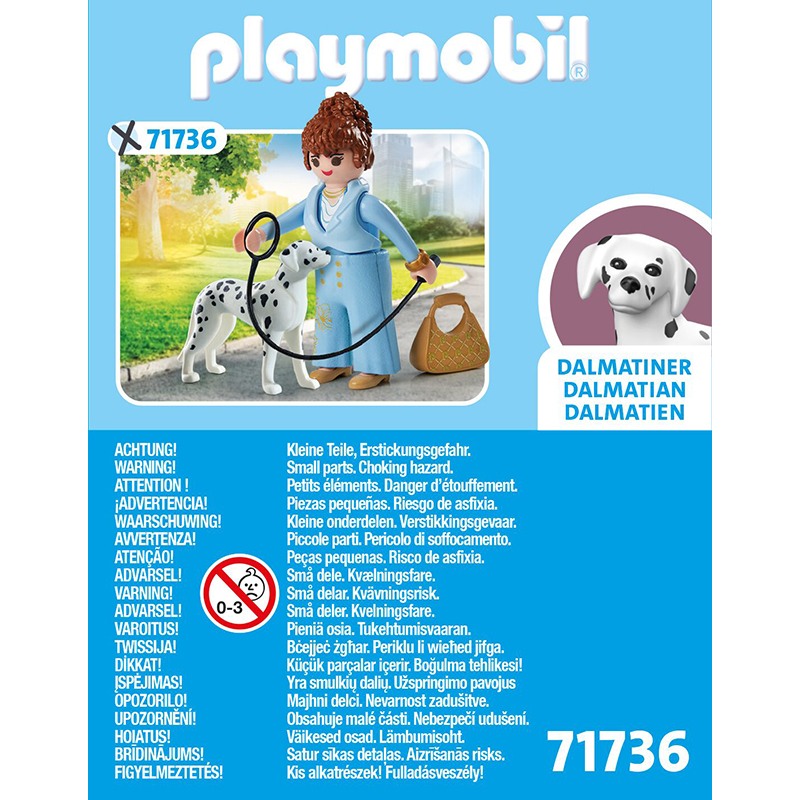 Playmobil My Life 71736 - Manager con Dálmata - Imagen 2