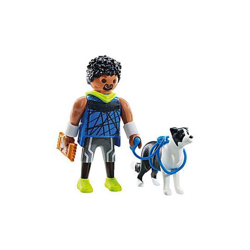 Playmobil My Life 71740 - Corredor con Border Collie - Imagen 1