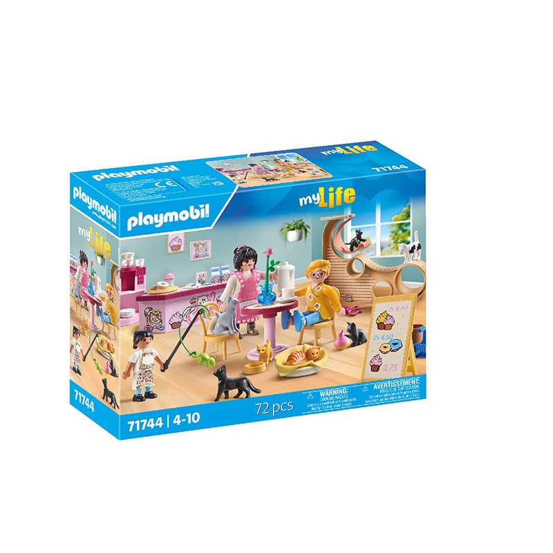 Playmobil City Life 71744 - Cafetaria para Gatos